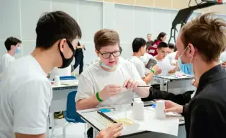 STEM-олимпиада и битва роботов в Астане