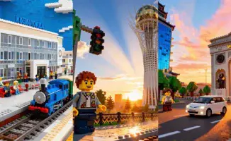 LEGO City: Астана, Алматы, Кызылорда в мире популярного конструктора