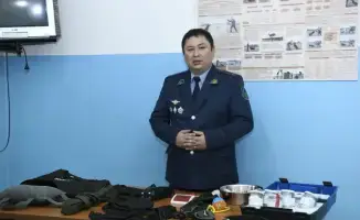 Студенты Астаны на экскурсии в центре кинологической службы