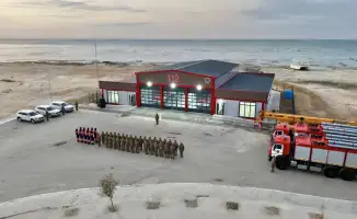 На побережье Каспия открылось новое пожарно-спасательное подразделение в Актау