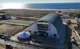 Нурдаулет Килыбай открыл новый спортивный комплекс в Кызылозене Тупкараганского района