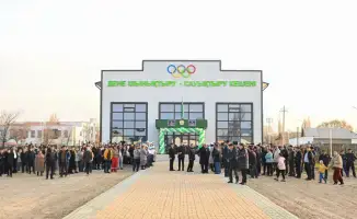 Открытие физкультурно-оздоровительного комплекса в Шиелийском районе: шаг к улучшению качества жизни и развитию региона