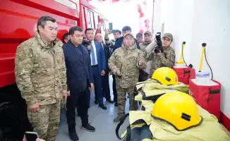 Пожарные посты в Туркестанской области: огненные щиты для безопасности жителей