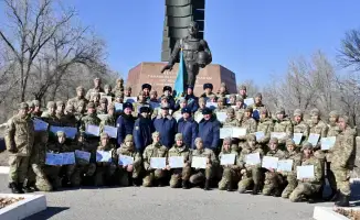 Солдаты на крыльях судьбы: проводы в новую жизнь из Алатау