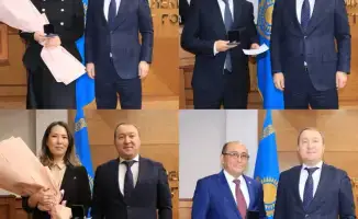 Золотые нити признания: сотрудники Комитета государственных доходов отмечены наградами в честь Дня Национальной валюты