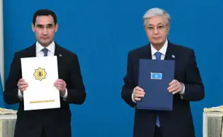 Казахстан и Туркменистан подписали 11 документов: Токаев и Бердымухамедов укрепляют сотрудничество