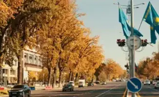 В Ташкенте и столице Узбекистана установлены флаги Казахстана в преддверии визита Президента Касым-Жомарта Токаева.