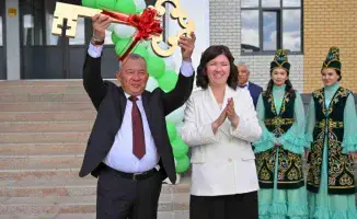 В Абайском крае зазвучали новые мелодии знаний: в Аягозе открылась школа, где будущее встречает настоящее