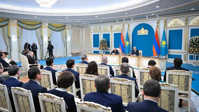 Токаев: Казахстан и Армения укрепляют дружеские связи Актобе