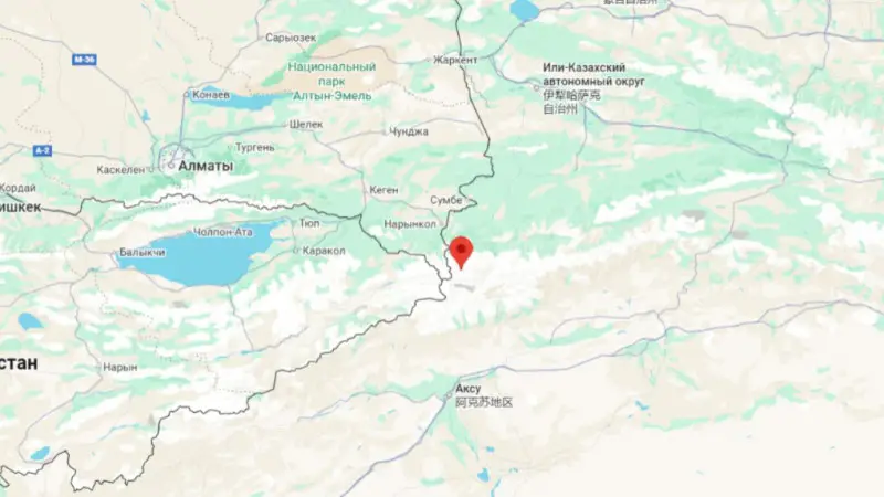 Землетрясения на границе Казахстана и Китая, а также Казахстана, Кыргызстана и Китая: возможные последствия для региона Актобе
