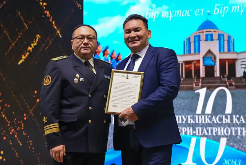 Торжественное собрание в Астане: 10-летие Национального военно-патриотического центра Вооруженных сил РК Актобе