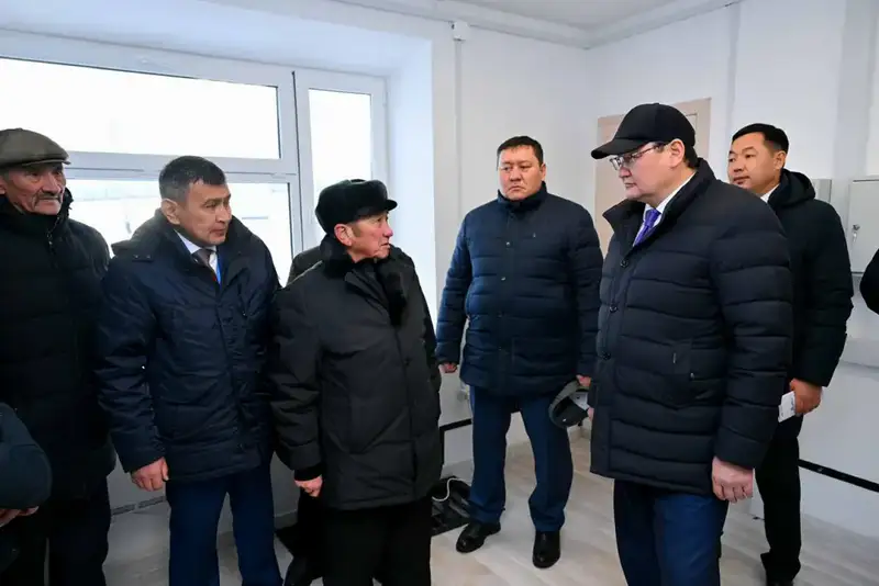 Питьевая вода и новые котлы в школе села Алгабас Актобе