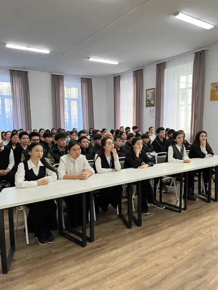 В Уральске прошла встреча по акции «Таза Қазақстан» в Ж.Досмухамедовском колледже Актобе