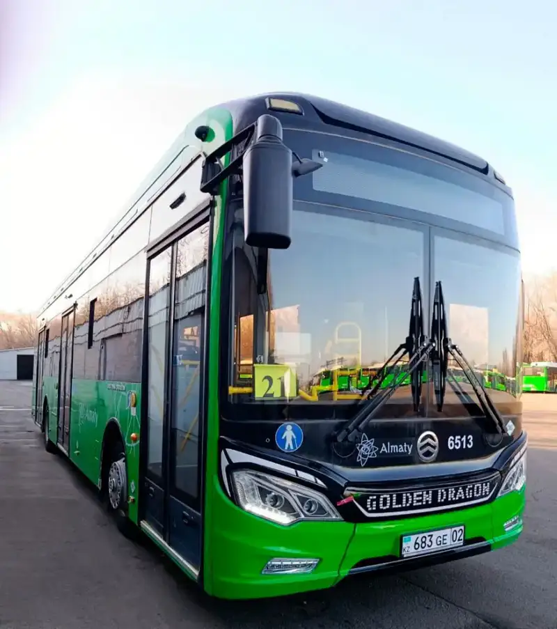 Автобусный маршрут №21 в Алматы с 27 ноября Актобе