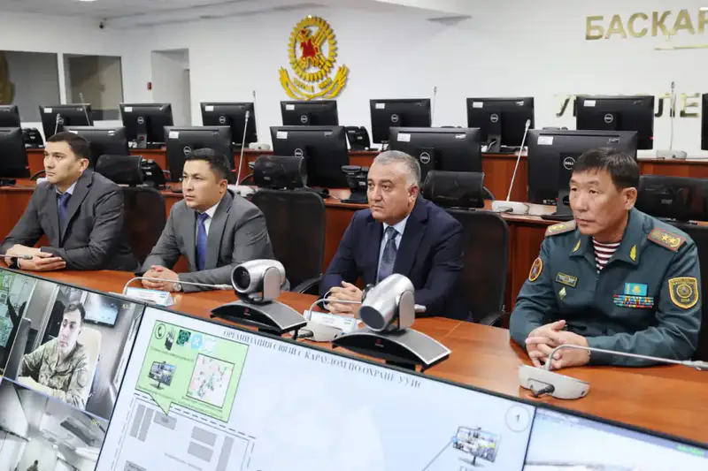 МВД Узбекистана в Главном командовании НГ РК Актобе