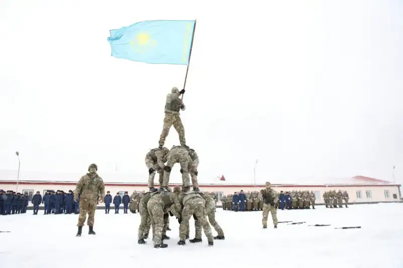 В Акмолинском гарнизоне солдаты войск ПВО дали клятву на верность Родине (8)