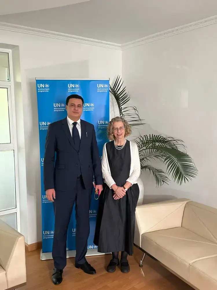 Обсуждение стратегического партнерства между Казахстаном и UNEP для решения экологических проблем в Центральной Азии Актобе