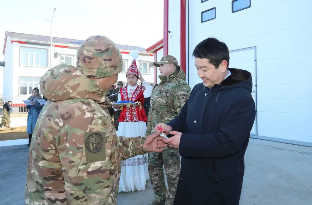 В Актау за год открылось второе пожарное депо (4)