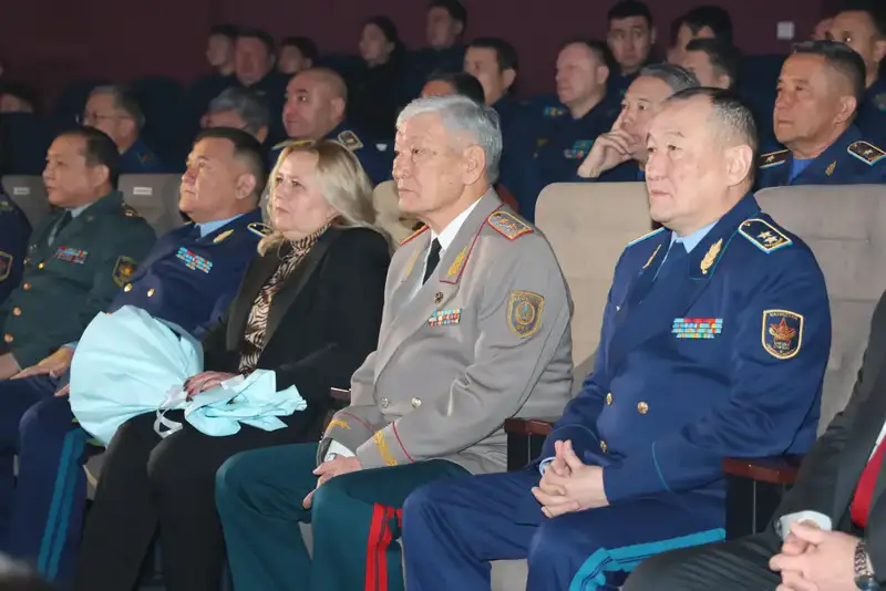 70-летие первого главнокомандующего Силами воздушной обороны Казахстана Копена Ахмадиева в Астане Актобе