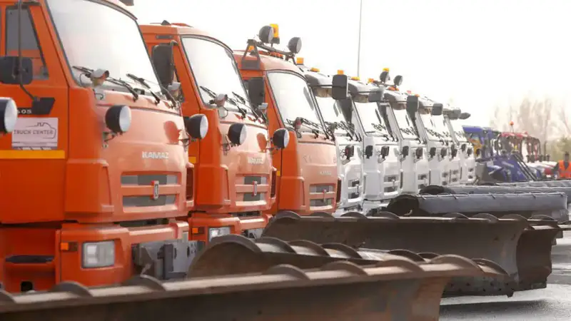 В ТУРКЕСТАНЕ ВСЯ СПЕЦИАЛЬНАЯ ТЕХНИКА ПОЛНОСТЬЮ ГОТОВА К ЗИМНЕМУ СЕЗОНУ Актобе