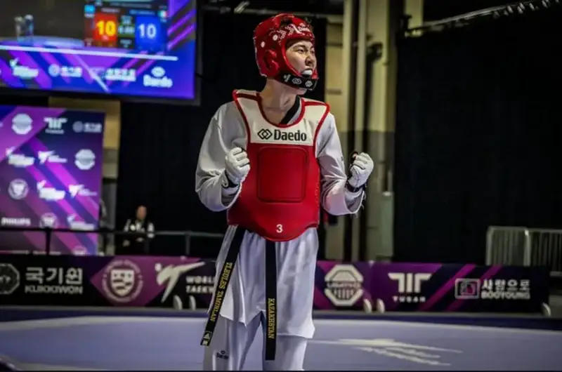 Бронзовая медаль Тамирлана Тилеулеса на чемпионате мира по таэквондо в Найроби Актобе