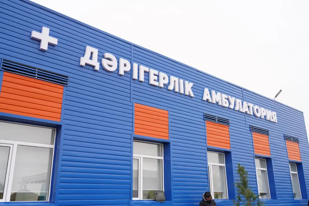 В ТУРКЕСТАНСКОЙ ОБЛАСТИ С НАЧАЛА ГОДА ПОСТРОЕНО ОКОЛО 40 МЕДИЦИНСКИХ ОБЪЕКТОВ (2)