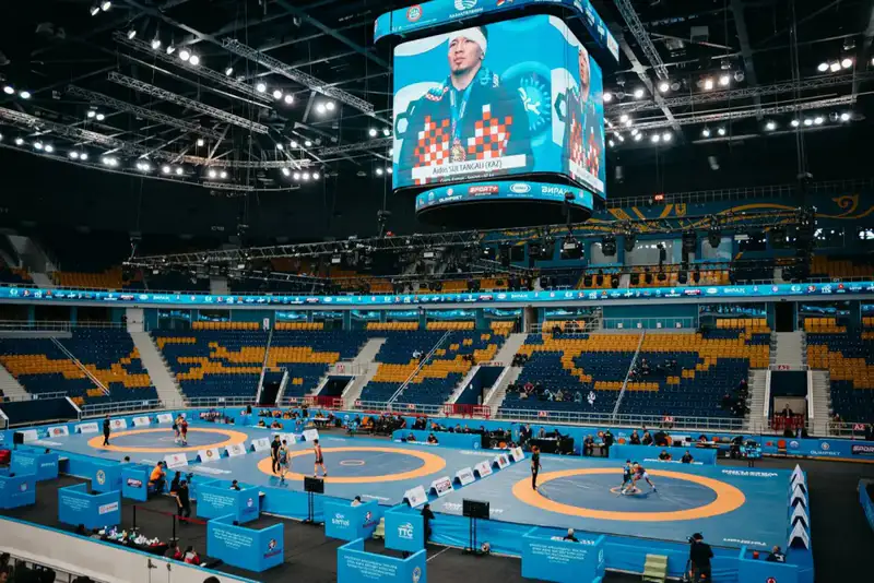Чемпионат Казахстана по борьбе в Алматы: платформа для развития молодых спортсменов и укрепления национальной команды Актобе