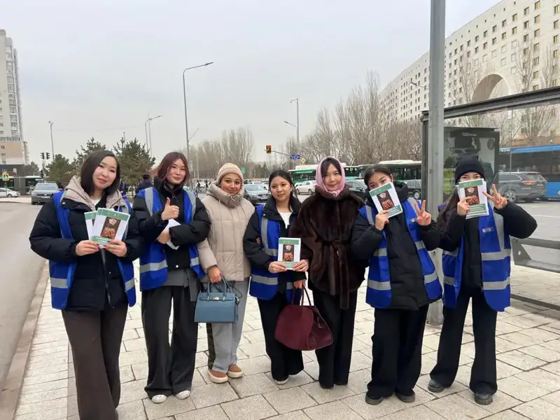 «Jarqyn Bolashaq»: акцию по профилактике лудомании провели на улицах столицы (4)