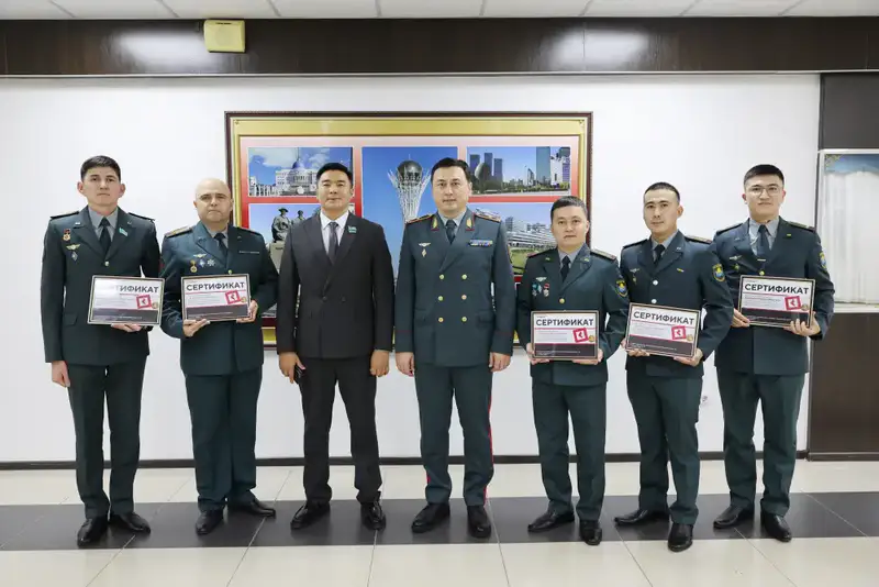 В Астане 400 гвардейцев получили сертификаты на бесплатное обучение в рамках конкурса «Срочник 2.0» Актобе
