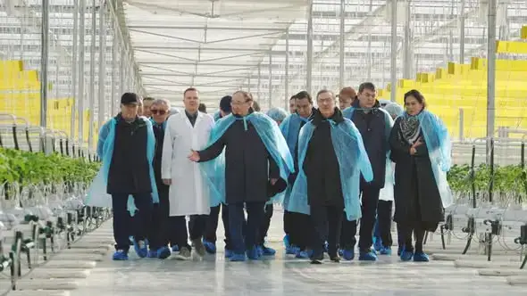 ХОД РЕАЛИЗАЦИИ АГРОПРОМЫШЛЕННЫХ ПРОЕКТОВ В ТУРКЕСТАНСКОЙ ОБЛАСТИ НАХОДИТСЯ ПОД ПРИСТАЛЬНЫМ ВНИМАНИЕМ (3)