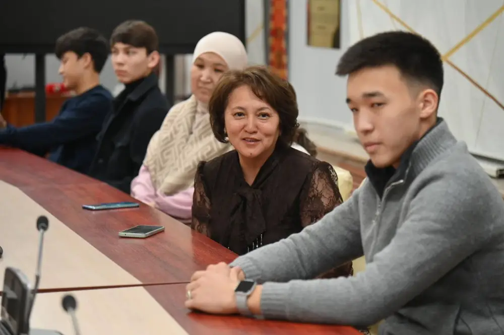 В Шымкенте состоялась встреча со студентами из Мангистауской области (4)