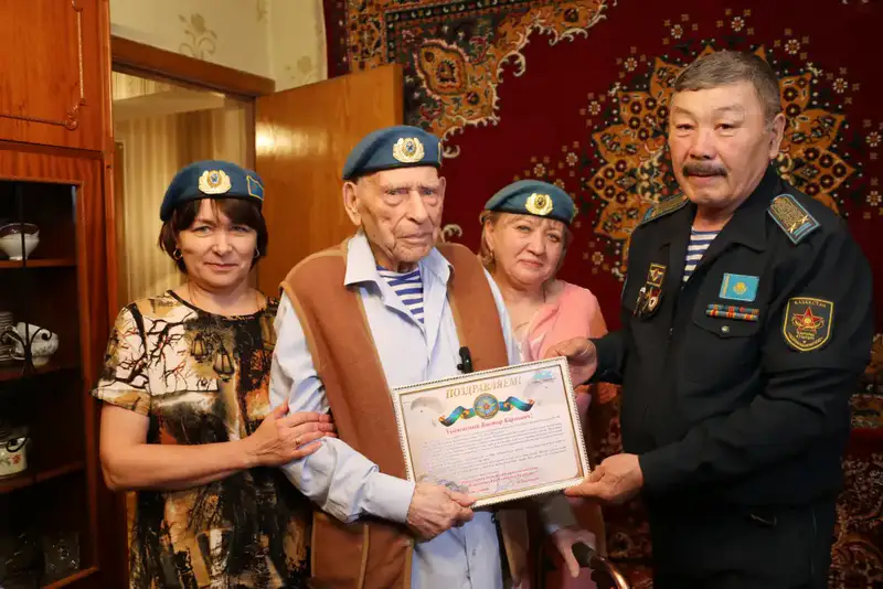 101 год жизни: Ветеран, который служил дважды! Актобе