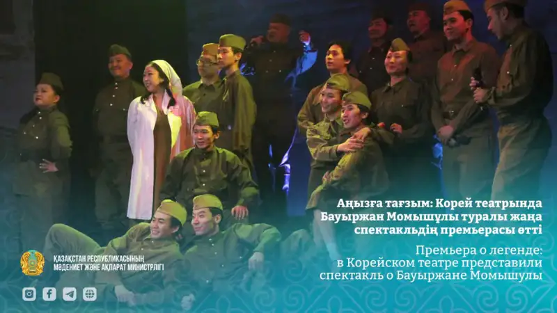 Легенда на сцене: Бауыржан оживает в театре! Актобе