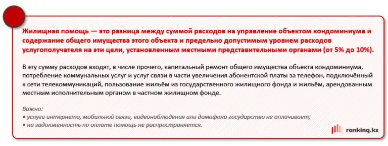 ЖИЛИЩНАЯ ПОМОЩЬ В РК: КАК МАЛООБЕСПЕЧЕННЫЕ СЕМЬИ ПОЛУЧАЮТ КОМПЕНСАЦИЮ ПО КОММУНАЛЬНЫМ ПЛАТЕЖАМ? (2)