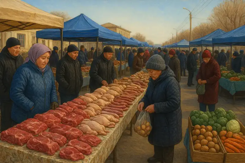 Фермеры Западно-Казахстанской области представили разнообразие мясной продукции на ярмарке Актобе