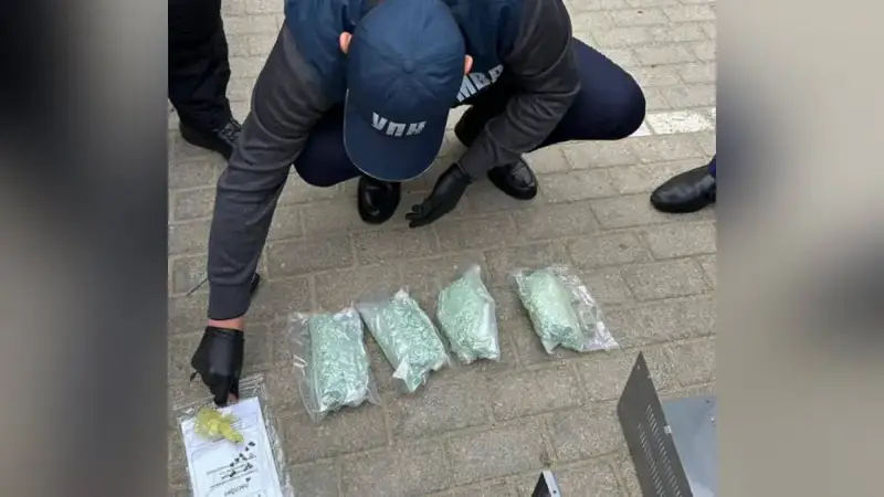 Полиция Актау изъяла 2 кг синтетического наркотика «альфа-PVP» Актобе