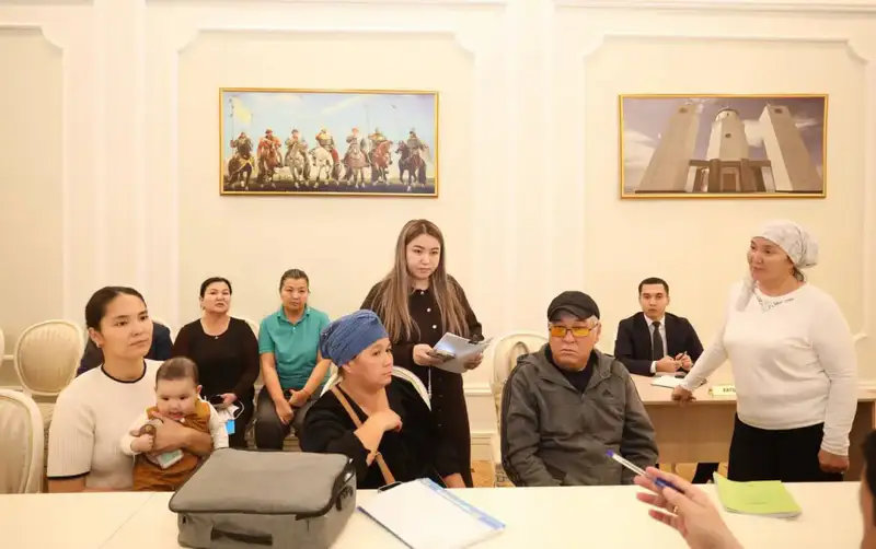 Личный приём Нурдаулета Килыбая жители Актау Актобе