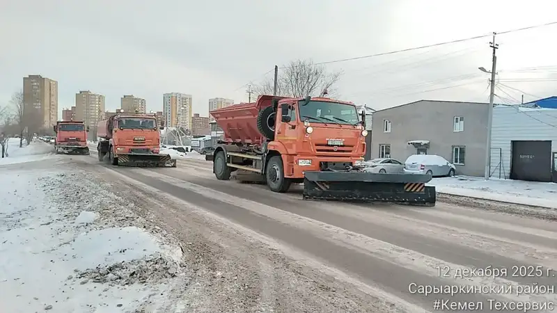 Снежные очистительные работы в Астане: более 3000 дорожных рабочих и 1400 единиц техники на борьбе с зимними условиями Актобе