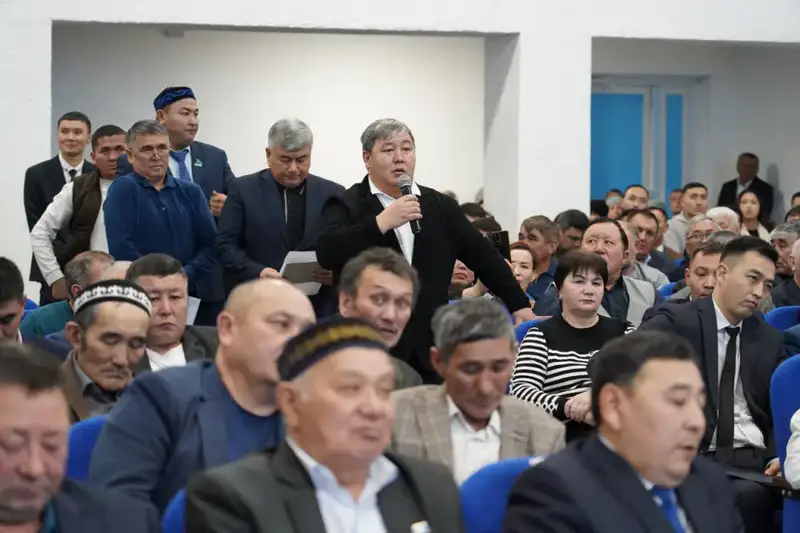 Встреча акима с жителями Ерейментау Актобе