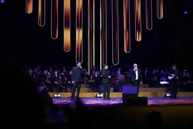 В Астане прошел творческий вечер Алтынбека Коразбаева «Ән әлемі тәлімгері» (2)