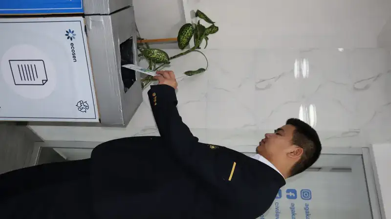 Таза Қазақстан: В Академии гражданской авиации открыт «Центр развития экологической культуры» (3)