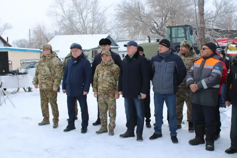 Новый пожарный пост в Дмитриевке Актобе