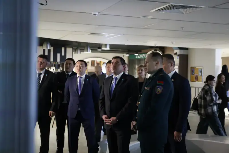 Обмен опытом в области пожарной безопасности: делегация МЧС Казахстана посетила Беларусь Актобе
