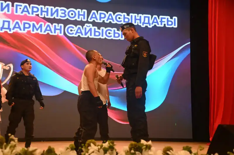 Жайдарман среди военных прошел в Актауском гарнизоне (6)
