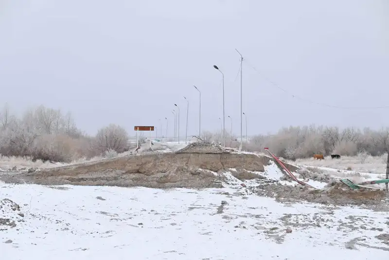 Мост, ведущий к мавзолею «Козы Корпеш – Баян сұлу», будет отремонтирован (2)