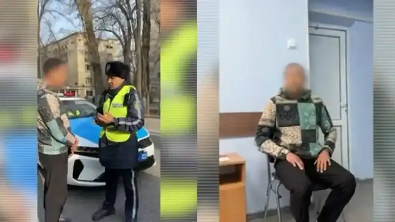 Наркомания за рулем: В Алматы задержан водитель, угрожающий безопасности на дороге Актобе