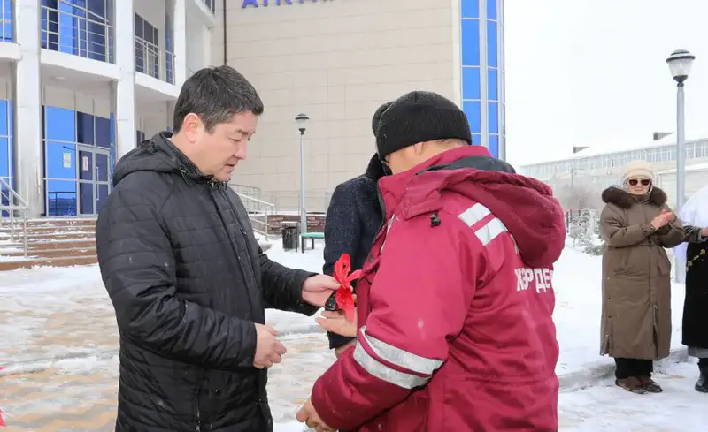 Жанаозен получил 5 новых машин скорой помощи Актобе