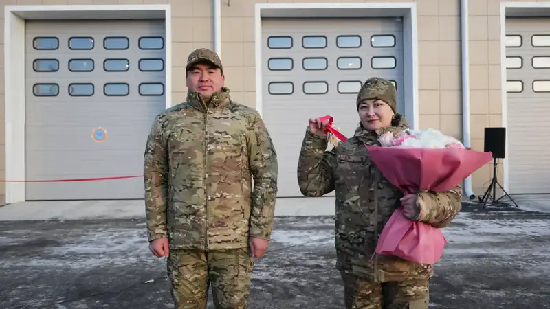 Глава МЧС открыл новую пожарную часть в Северо-Казахстанской области (3)