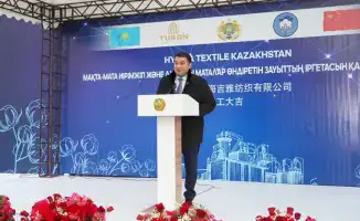 Новый завод по производству джинсовой ткани в Туркестане: 10 миллионов метров в год и более тысячи новых рабочих мест