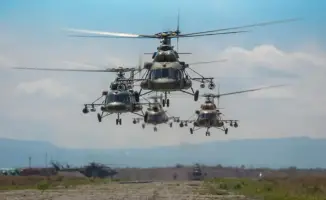 Вертолеты в небе: праздник армейской авиации Казахстана